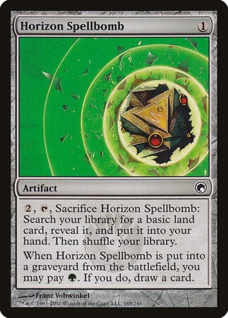 Horizon Spellbomb [Scars of Mirrodin] MTG Single Magic: The Gathering  | Multizone: Comics And Games