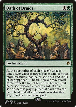Oath of Druids [Commander 2016] MTG Single Magic: The Gathering  | Multizone: Comics And Games