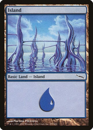 Island (293) [Mirrodin] MTG Single Magic: The Gathering  | Multizone: Comics And Games