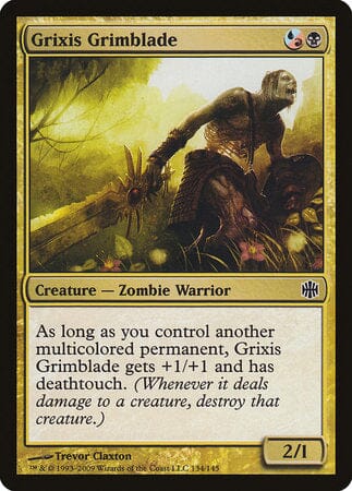 Grixis Grimblade [Alara Reborn] MTG Single Magic: The Gathering  | Multizone: Comics And Games