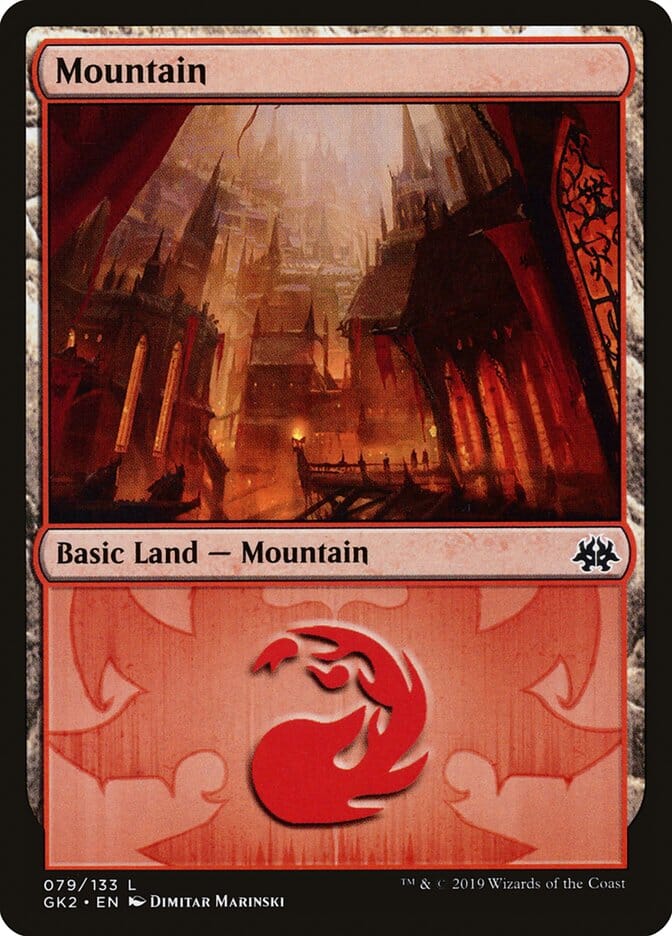 Mountain (79) [Ravnica Allegiance Guild Kit] MTG Single Magic: The Gathering  | Multizone: Comics And Games