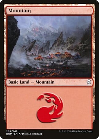 Mountain (264) [Dominaria] MTG Single Magic: The Gathering  | Multizone: Comics And Games