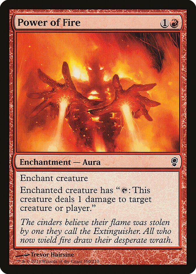 Power of Fire [Conspiracy] MTG Single Magic: The Gathering  | Multizone: Comics And Games