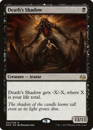 Death's Shadow [Modern Masters 2017] MTG Single Magic: The Gathering  | Multizone: Comics And Games