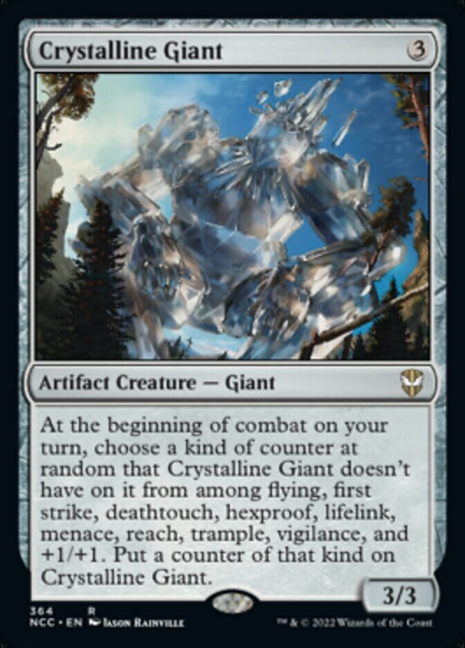 Crystalline Giant [Streets of New Capenna Commander] MTG Single Magic: The Gathering  | Multizone: Comics And Games
