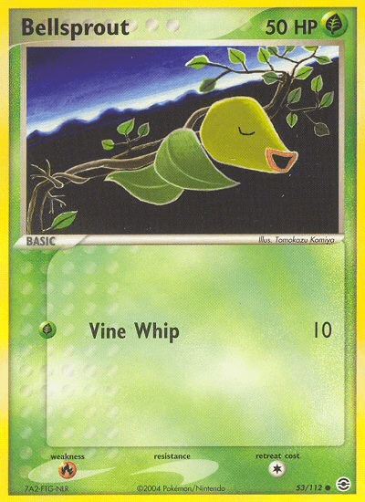 Bellsprout (53/112) [EX: FireRed & LeafGreen] Pokemon Single Pokémon  | Multizone: Comics And Games