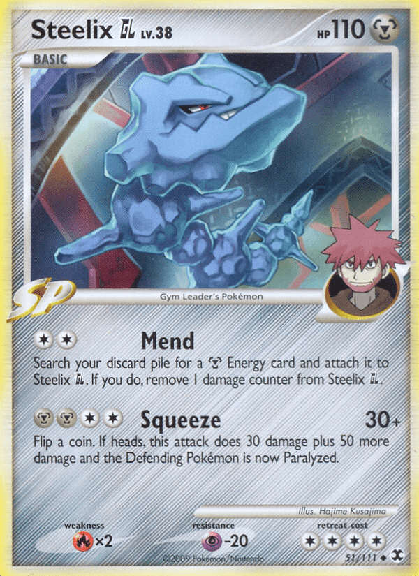 Steelix GL (51/111) [Platinum: Rising Rivals] Pokemon Single Pokémon  | Multizone: Comics And Games