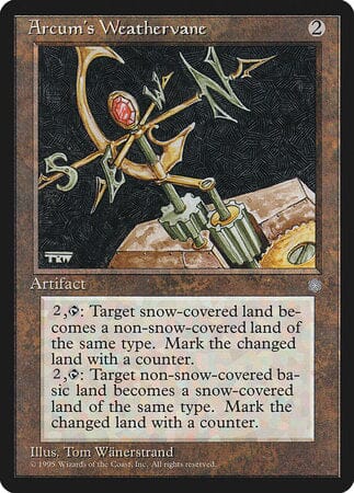 Arcum's Weathervane [Ice Age] MTG Single Magic: The Gathering  | Multizone: Comics And Games