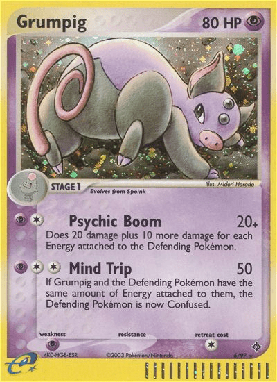 Grumpig (6/97) [EX: Dragon] Pokemon Single Pokémon  | Multizone: Comics And Games
