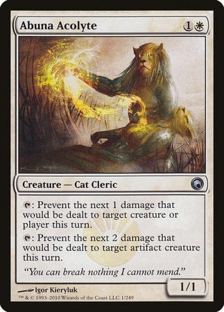 Abuna Acolyte [Scars of Mirrodin] MTG Single Magic: The Gathering  | Multizone: Comics And Games