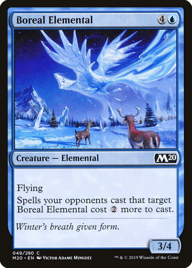 Boreal Elemental [Core Set 2020] MTG Single Magic: The Gathering  | Multizone: Comics And Games