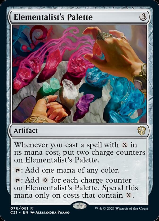 Elementalist's Palette [Commander 2021] MTG Single Magic: The Gathering  | Multizone: Comics And Games