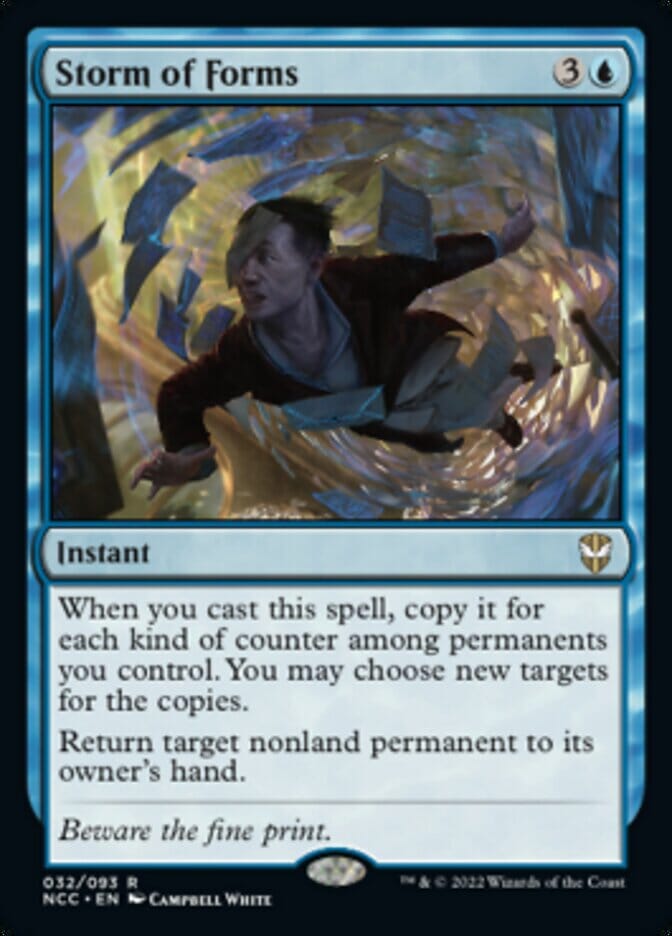 Storm of Forms [Streets of New Capenna Commander] MTG Single Magic: The Gathering  | Multizone: Comics And Games