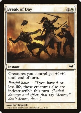 Break of Day [Dark Ascension] MTG Single Magic: The Gathering  | Multizone: Comics And Games