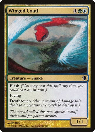 Winged Coatl [Commander 2013] MTG Single Magic: The Gathering  | Multizone: Comics And Games