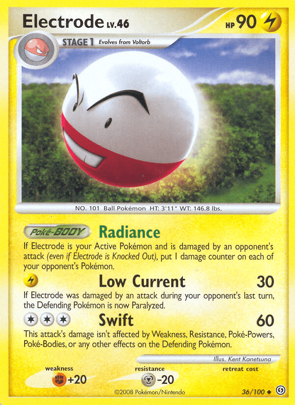 Electrode (36/100) [Diamond & Pearl: Stormfront] Pokemon Single Pokémon  | Multizone: Comics And Games