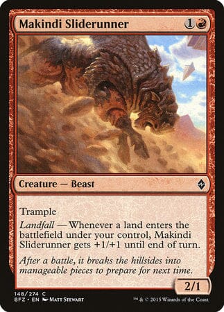 Makindi Sliderunner [Battle for Zendikar] MTG Single Magic: The Gathering  | Multizone: Comics And Games