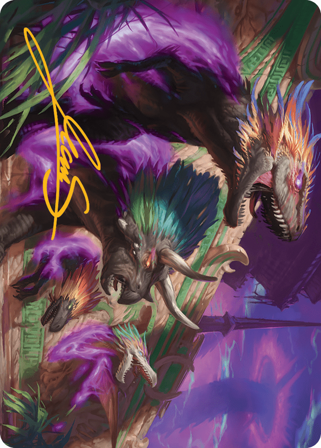 Burning Sun's Fury Art Card (Gold-Stamped Signature) [March of the Machine Art Series] MTG Single Magic: The Gathering  | Multizone: Comics And Games