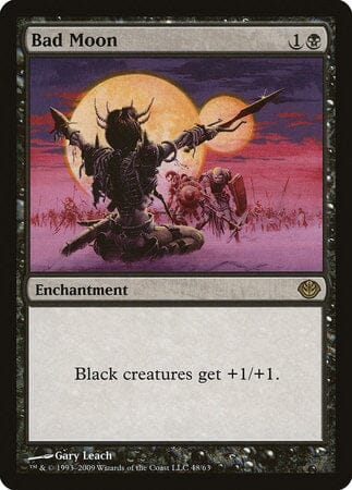 Bad Moon [Duel Decks: Garruk vs. Liliana] MTG Single Magic: The Gathering  | Multizone: Comics And Games