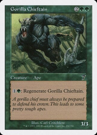Gorilla Chieftain [Seventh Edition] MTG Single Magic: The Gathering  | Multizone: Comics And Games