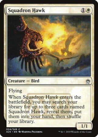 Squadron Hawk [Masters 25] MTG Single Magic: The Gathering  | Multizone: Comics And Games