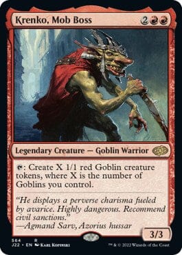Krenko, Mob Boss [Jumpstart 2022] MTG Single Magic: The Gathering  | Multizone: Comics And Games