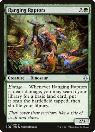 Ranging Raptors [Ixalan] MTG Single Magic: The Gathering  | Multizone: Comics And Games