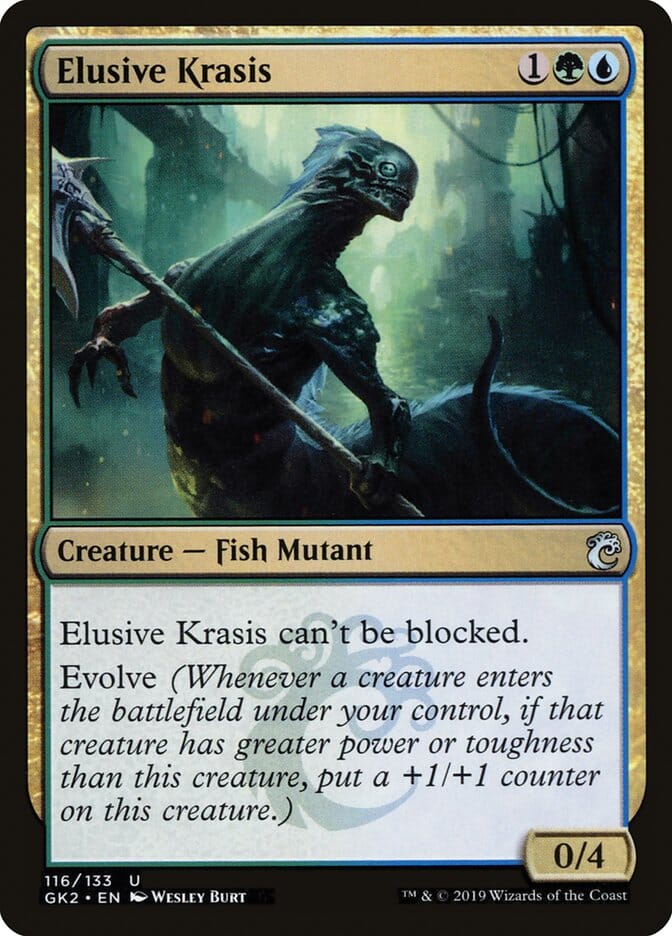 Elusive Krasis [Ravnica Allegiance Guild Kit] MTG Single Magic: The Gathering  | Multizone: Comics And Games