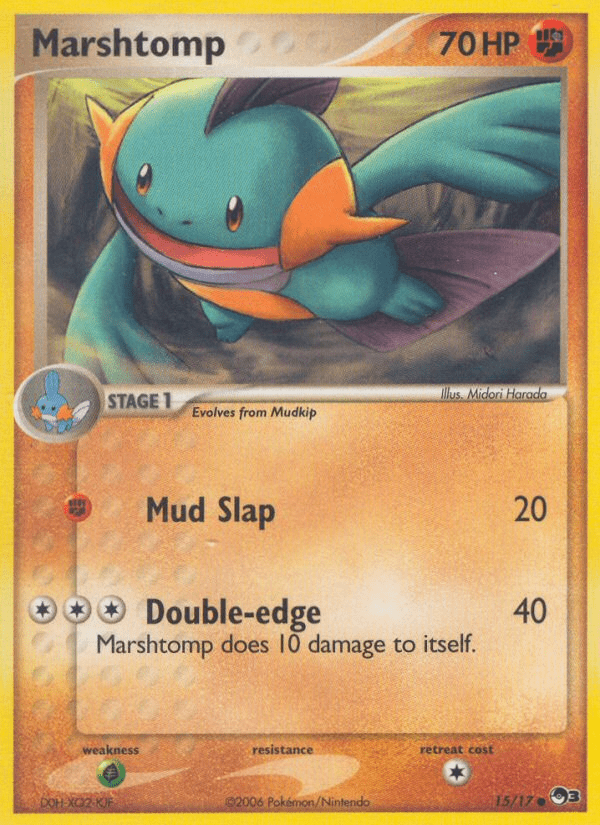 Marshtomp (15/17) [POP Series 3] Pokemon Single Pokémon  | Multizone: Comics And Games