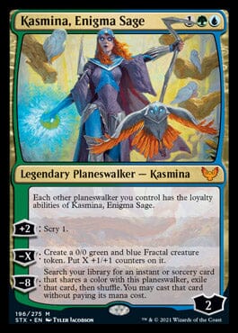 Kasmina, Enigma Sage [Strixhaven: School of Mages] MTG Single Magic: The Gathering  | Multizone: Comics And Games