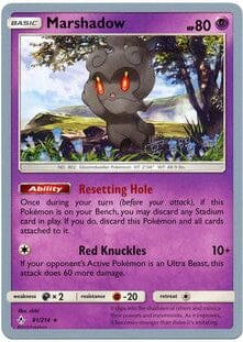 Marshadow (81/214) (Pikarom Judge - Haruki Miyamoto) [World Championships 2019] Pokemon Single Pokémon  | Multizone: Comics And Games