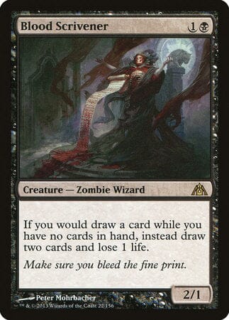 Blood Scrivener [Dragon's Maze] MTG Single Magic: The Gathering  | Multizone: Comics And Games