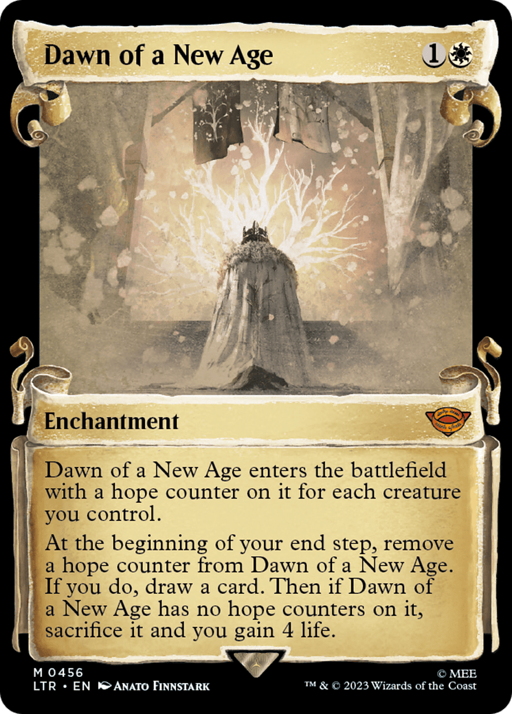 Dawn of a New Age [The Lord of the Rings: Tales of Middle-Earth Showcase Scrolls] MTG Single Magic: The Gathering  | Multizone: Comics And Games