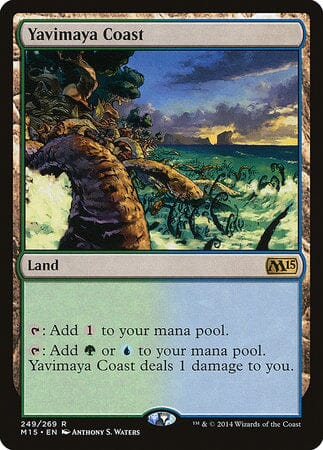 Yavimaya Coast [Magic 2015] MTG Single Magic: The Gathering  | Multizone: Comics And Games