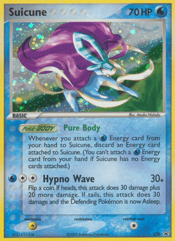 Suicune (030) [Nintendo: Black Star Promos] Pokemon Single Pokémon  | Multizone: Comics And Games