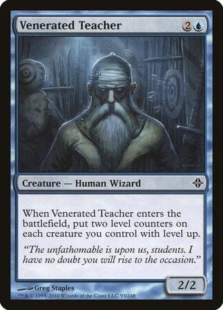 Venerated Teacher [Rise of the Eldrazi] MTG Single Magic: The Gathering  | Multizone: Comics And Games