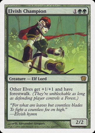 Elvish Champion [Ninth Edition] MTG Single Magic: The Gathering  | Multizone: Comics And Games