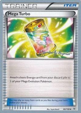 Mega Turbo (86/108) (Primal Groudon - Alejandro Ng-Guzman) [World Championships 2015] Pokemon Single Pokémon  | Multizone: Comics And Games