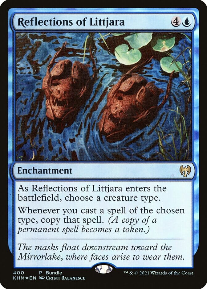 Reflections of Littjara (KHM Bundle) [Kaldheim] MTG Single Magic: The Gathering  | Multizone: Comics And Games