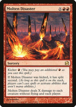 Molten Disaster [Modern Masters] MTG Single Magic: The Gathering  | Multizone: Comics And Games