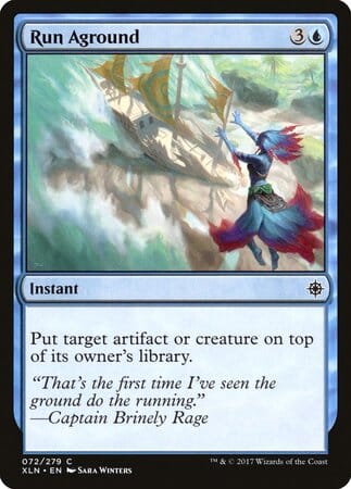 Run Aground [Ixalan] MTG Single Magic: The Gathering  | Multizone: Comics And Games