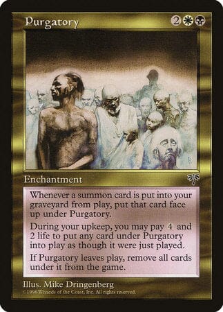 Purgatory [Mirage] MTG Single Magic: The Gathering  | Multizone: Comics And Games