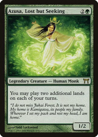 Azusa, Lost but Seeking [Champions of Kamigawa] MTG Single Magic: The Gathering  | Multizone: Comics And Games