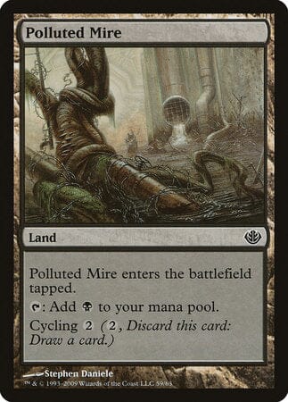 Polluted Mire [Duel Decks: Garruk vs. Liliana] MTG Single Magic: The Gathering  | Multizone: Comics And Games