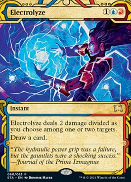 Electrolyze (Etched Foil) [Strixhaven Mystical Archive] MTG Single Magic: The Gathering  | Multizone: Comics And Games