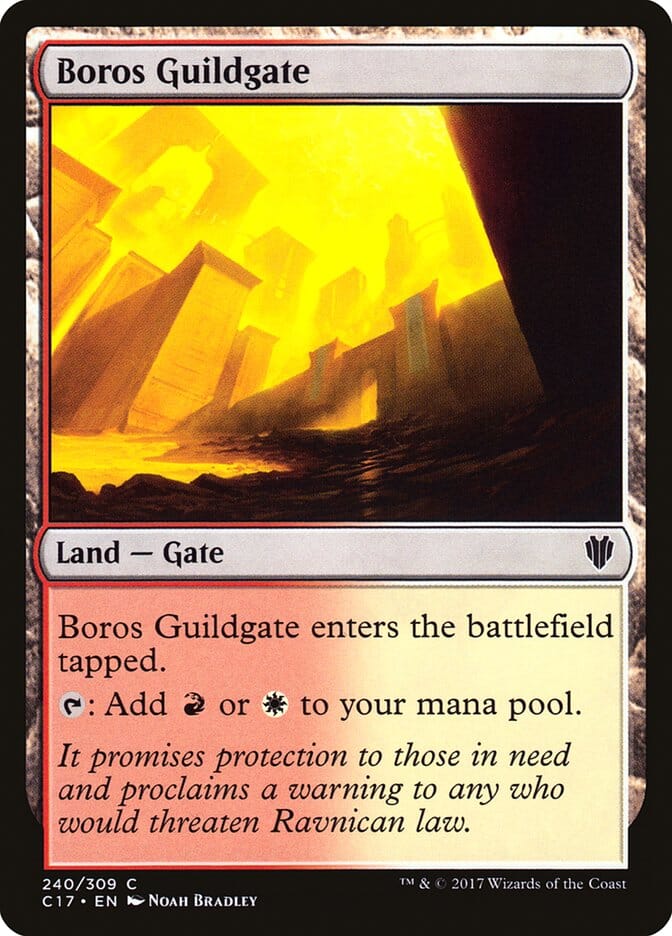 Boros Guildgate [Commander 2017] MTG Single Magic: The Gathering  | Multizone: Comics And Games