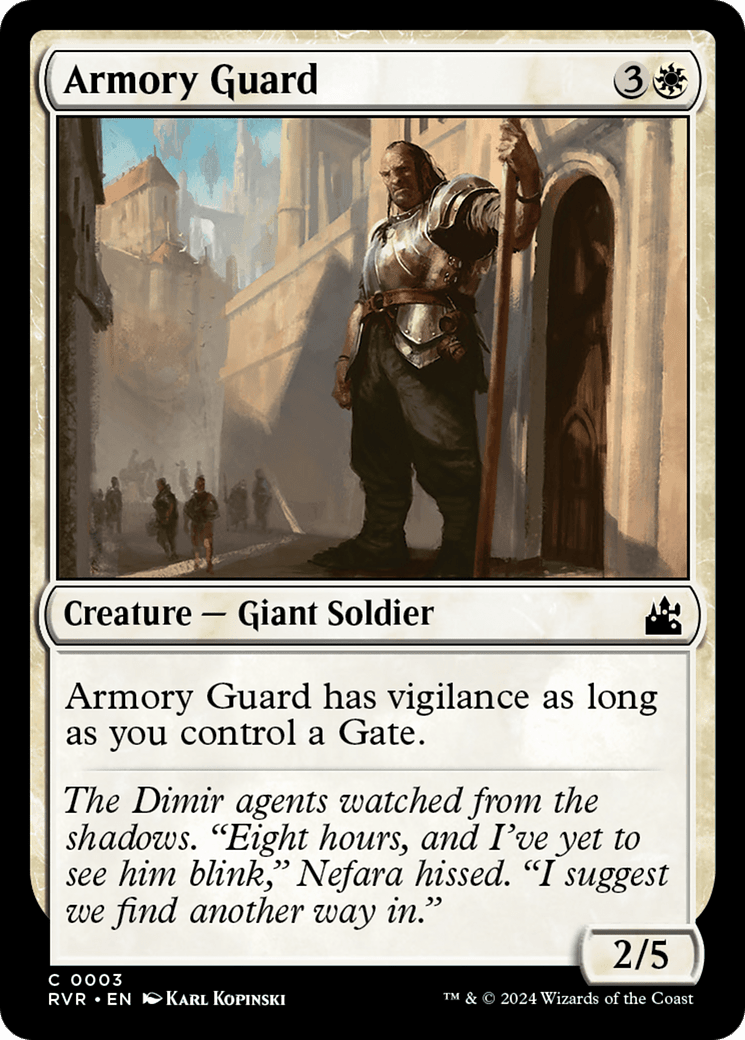 Armory Guard [Ravnica Remastered] MTG Single Magic: The Gathering  | Multizone: Comics And Games