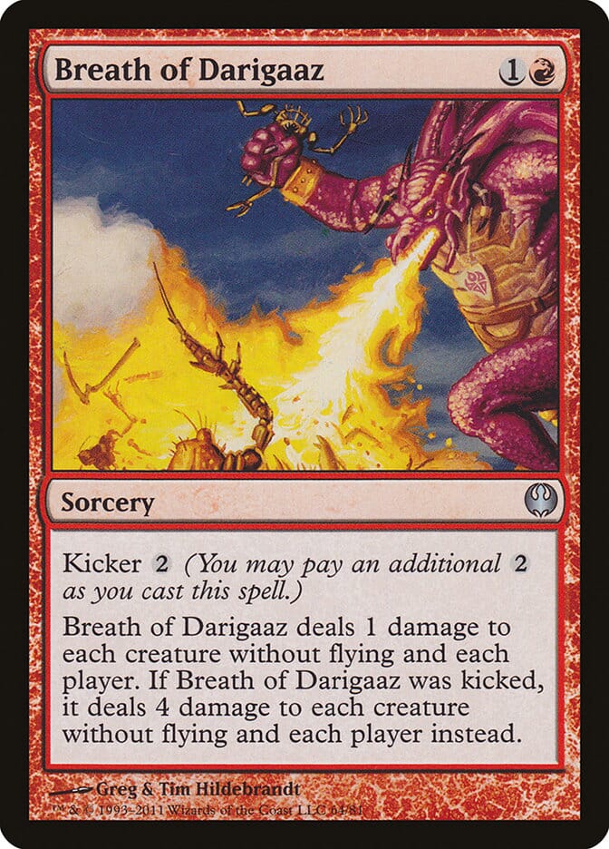 Breath of Darigaaz [Duel Decks: Knights vs. Dragons] MTG Single Magic: The Gathering  | Multizone: Comics And Games