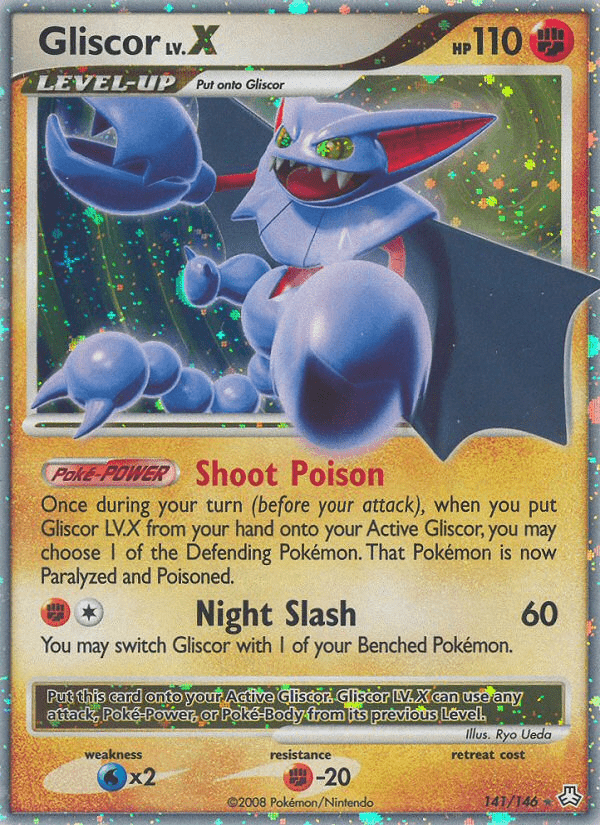 Gliscor LV.X (141/146) [Diamond & Pearl: Legends Awakened] Pokemon Single Pokémon  | Multizone: Comics And Games