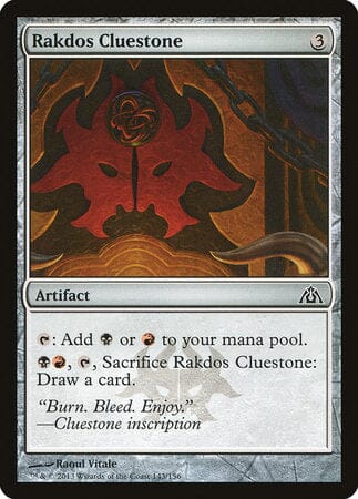 Rakdos Cluestone [Dragon's Maze] MTG Single Magic: The Gathering  | Multizone: Comics And Games